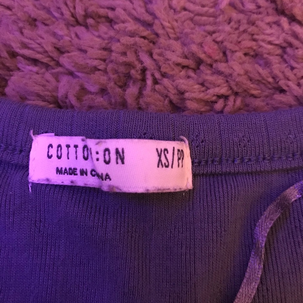 Button front tee - Picture 2 of 2